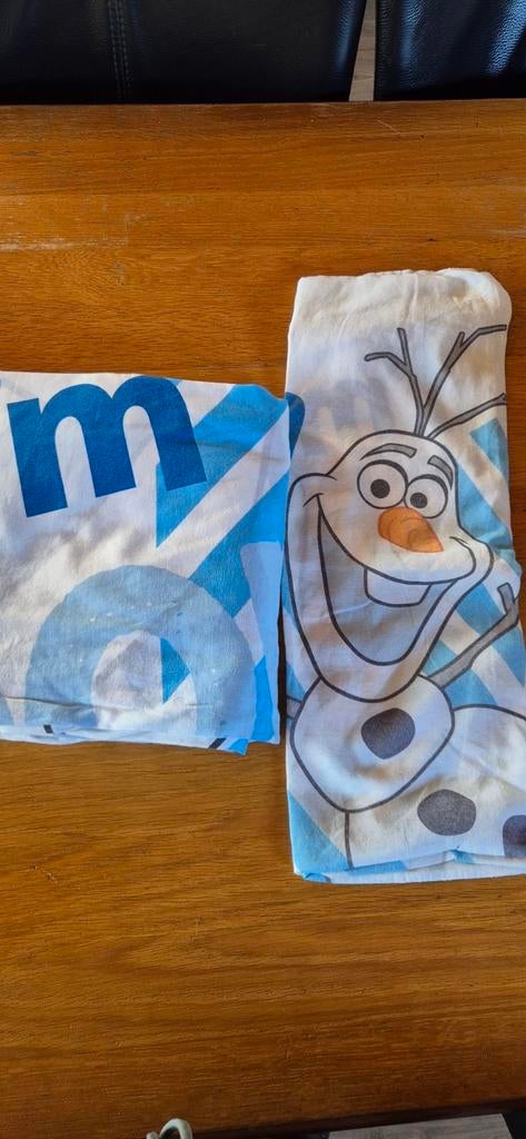 1 persoons dekbedovertrek olaf, Ophalen of Verzenden, Jongetje of Meisje, Dekbedovertrek