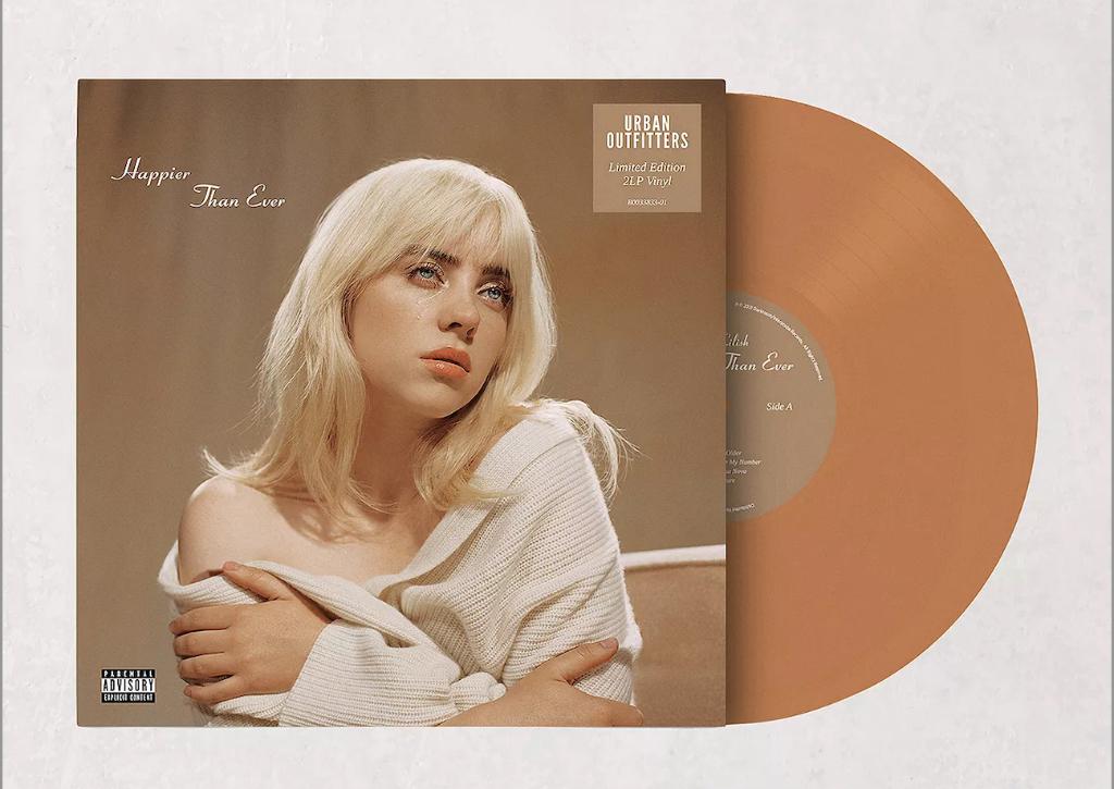 Vinyl 2LP Billie Eilish Happier Than Ever UO SIENNABROWN NEW, Cd's en Dvd's, Vinyl | Pop, Ophalen of Verzenden, Nieuw in verpakking