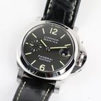 Panerai Luminor Marina PAM00048 40 (Zeer goed/ 2012), Overige merken, Leer, Staal, Polshorloge