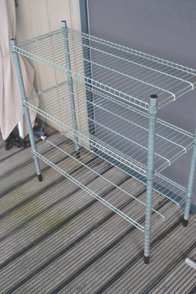 Stelling, metaal, Huis en Inrichting, Kasten | Stellingkasten, Gebruikt, Ophalen