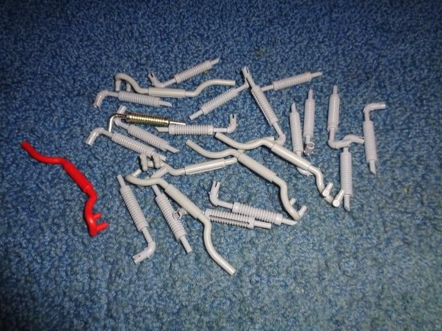 Partij X2=Lego auto onderdelen