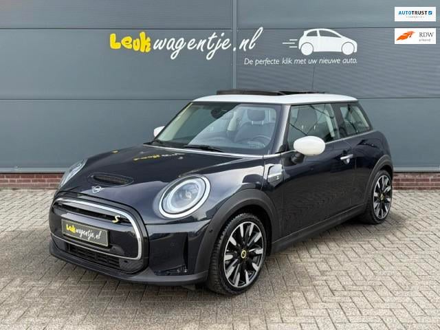 Mini Mini Electric Yours *pano *leder *stoelverw. *17 inch, Gebruikt, 33 kWh, 4 stoelen, Leder