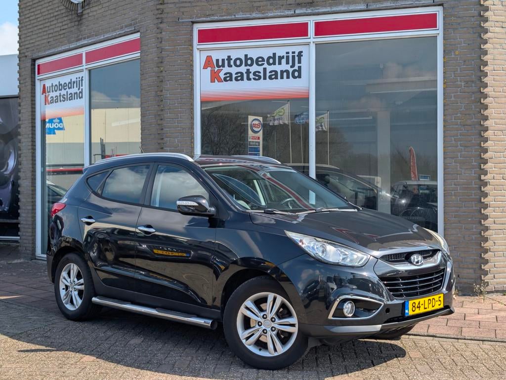 Hyundai Ix35 2.0i Style - Leer - Clima - Trekhaak -, Gebruikt, 4 cilinders, Leder en Stof, Origineel Nederlands