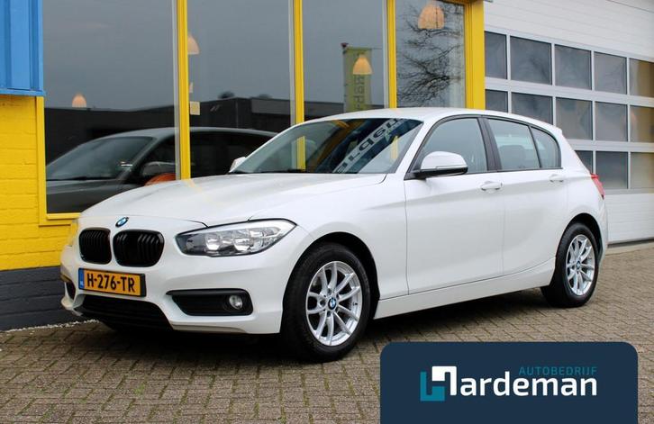 BMW 1-serie 116i Essential Stoelverw. Cruise, Auto's, BMW, Bedrijf, Te koop, 1-Serie, ABS, Airbags, Airconditioning, Alarm, Bluetooth