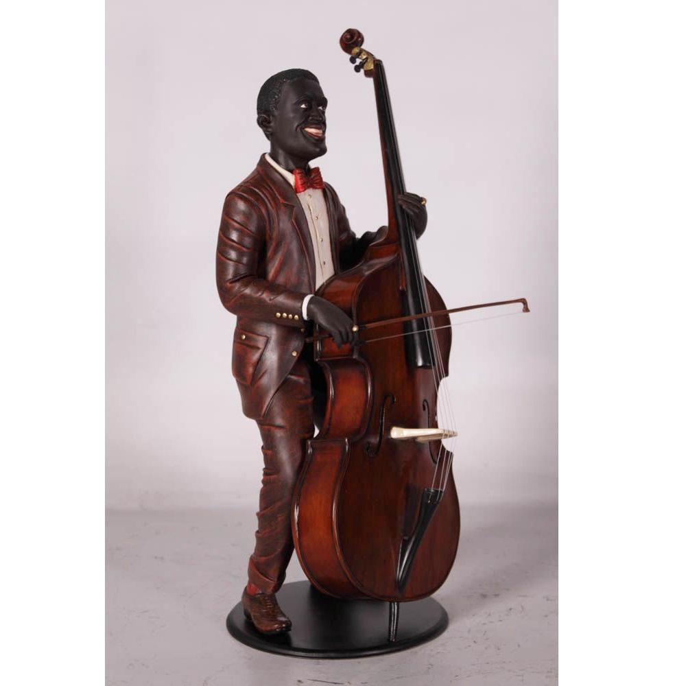 Jazzbeeld 66 cm - jazz muzikant, Verzamelen, Beelden en Beeldjes, Ophalen, Nieuw