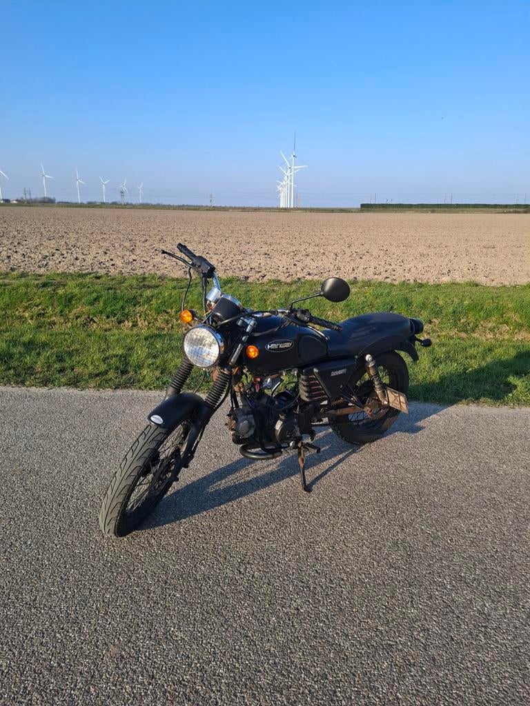 Hanway Raw 50 85cc, Ophalen, Maximaal 45 km/u, Hanway, 4 versnellingen