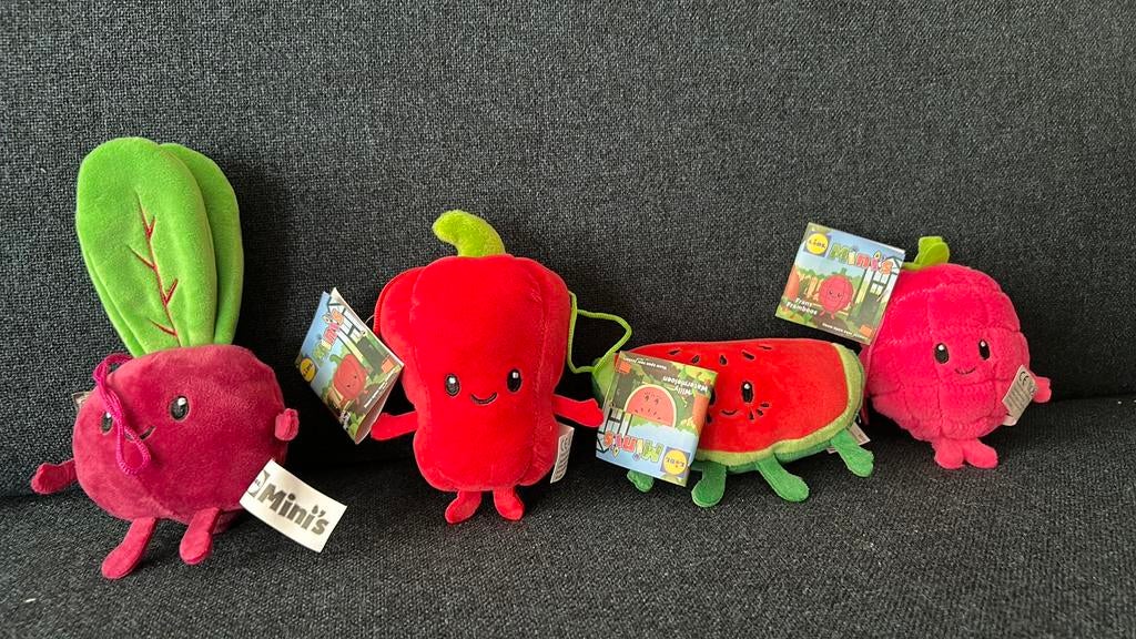 4 Mini’s Lidl nieuw met kaartje, Ophalen of Verzenden, Zo goed als nieuw