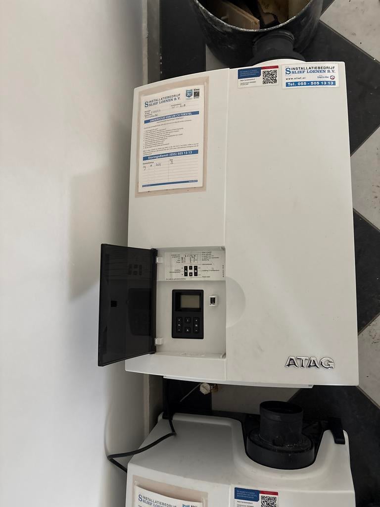 Atag E325EC cv ketel NU LAGERE PRIJS, Ophalen, 30 tot 80 cm, Gebruikt, Cv-ketel of Combi-ketel