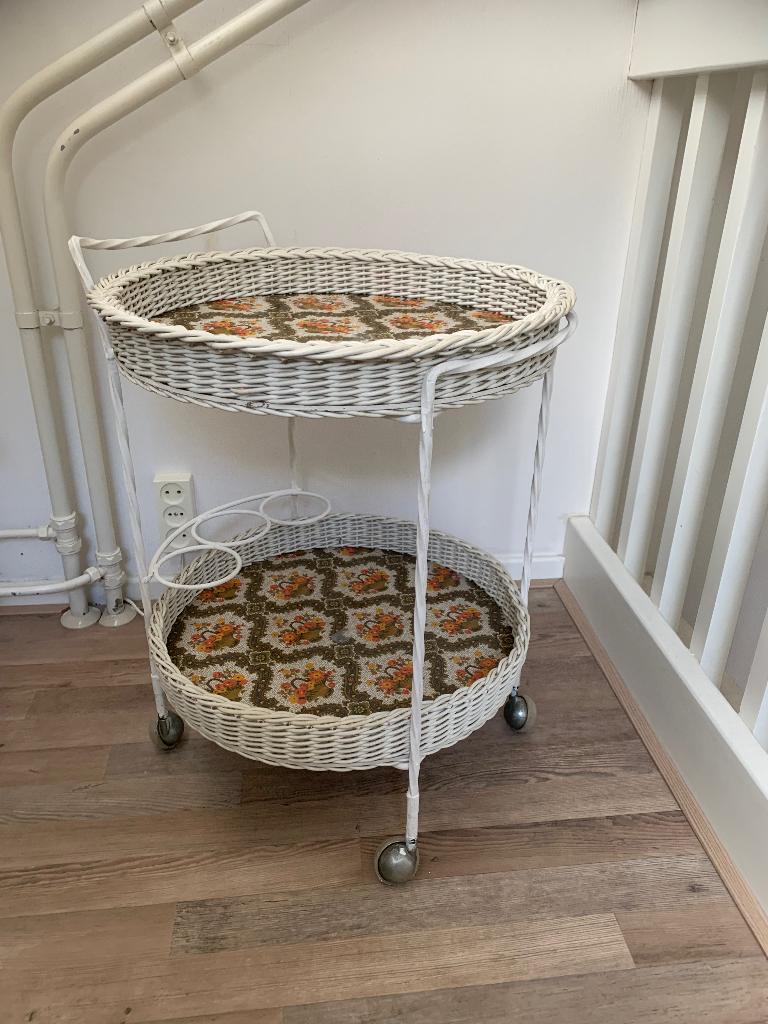 Super leuk bijzet karretje of koffiekarretje, Ophalen, Gebruikt