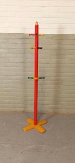 Vintage Pierre Sala potlod kapstok, Memphis Milano stijl, Ophalen, Tweedehands, Staande kapstok, Hout