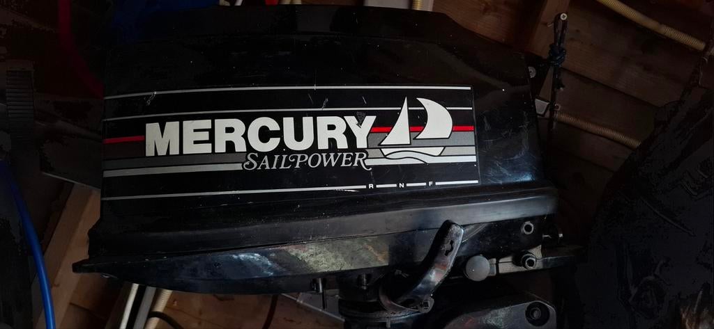 Mercury 4 pk 2-takt langstaart buitenboordmotor, Ophalen, Gebruikt, Benzine, Minder dan 5 pk