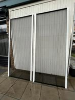 Unilux hordeuren in plissé (nieuw) 260x220 (dubbelzijdig), 200 cm of meer, Wit, Nieuw, Ophalen of Verzenden