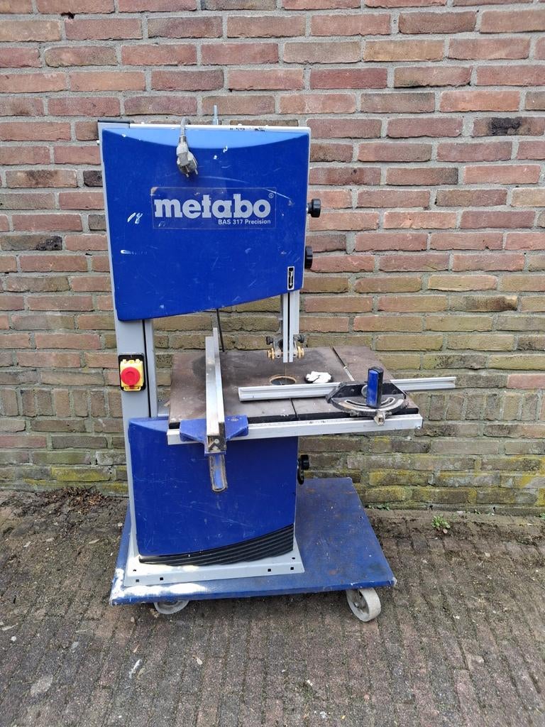 METABO bas317 precision lintzaagmachine, Doe-het-zelf en Verbouw, Gereedschap | Zaagmachines, Ophalen, Gebruikt, 70 mm of meer