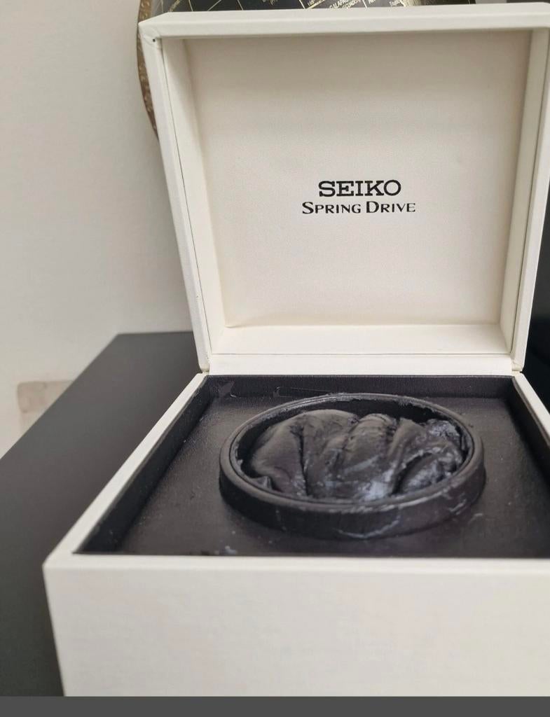 Seiko Spring Drive Horlogedoos - Nieuwstaat, Seiko Watch Corporation, Info@seikowatches.com, Ophalen of Verzenden, Zo goed als nieuw