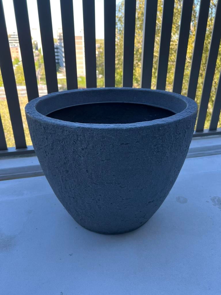 Grote bloempot / plantenpot, Tuin en Terras, Bloempotten, Kunststof, Gebruikt, 40 cm of meer, Rond