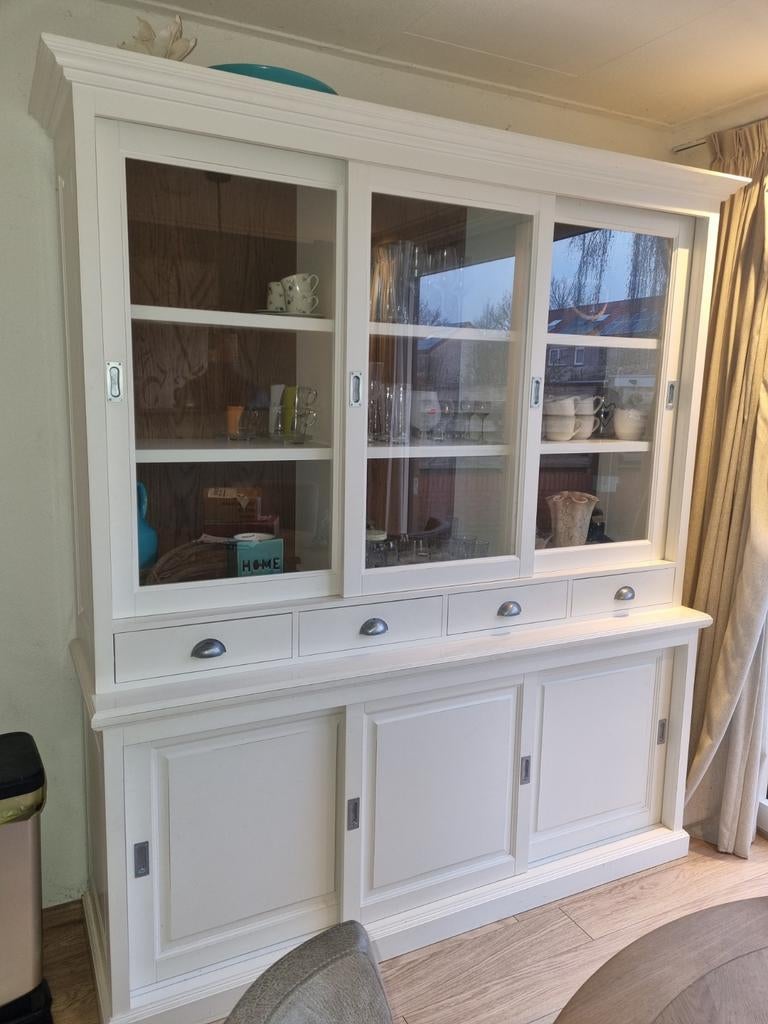 Buffetkast, Huis en Inrichting, Kasten | Buffetkasten, Ophalen, Zo goed als nieuw, 25 tot 50 cm, 200 cm of meer