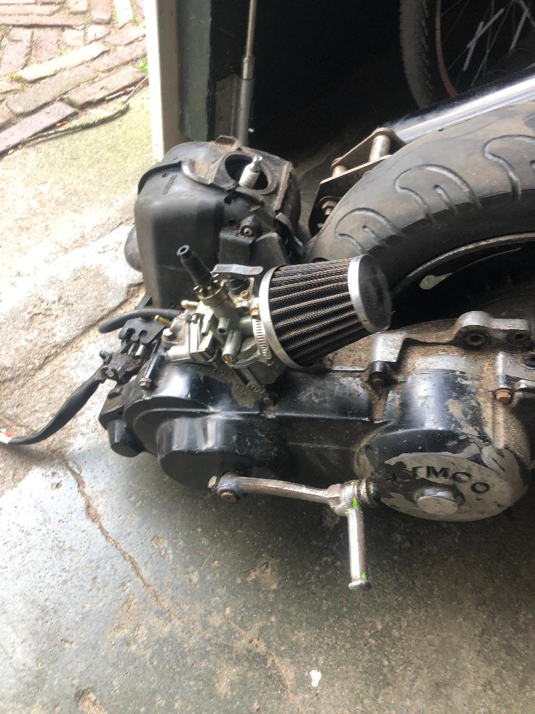 Kymco dj, Ophalen, Benzine, Agility