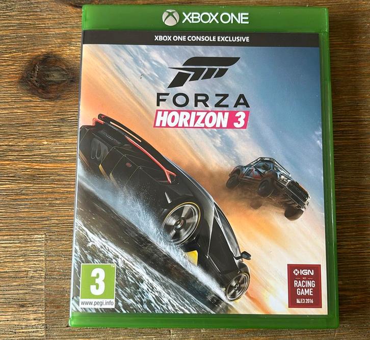Forza Horizon 3, Xbox One, Spelcomputers en Games, Games | Xbox One, Zo goed als nieuw, Racen en Vliegen, 1 speler, Vanaf 3 jaar
