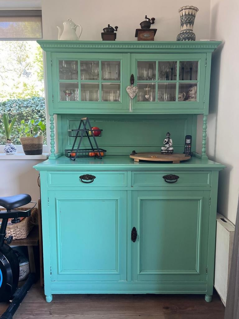 Buffetkast / servieskast, Huis en Inrichting, Kasten | Buffetkasten, Ophalen, Gebruikt, 100 tot 150 cm, 200 cm of meer