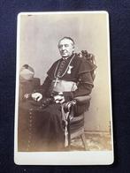 CDV, Bisschop Wilmer, onderscheiding, W. TINKER, HAARLEM 2, Ophalen of Verzenden, Voor 1940, Gebruikt, Foto