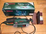 Bandschuurmachine Bosch, Ophalen of Verzenden, Gebruikt, 600 tot 1200 watt, Bandschuurmachine