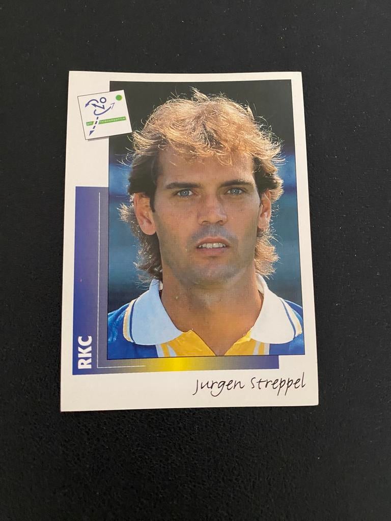 Jurgen Streppel - RKC Waalwijk - Panini Voetbal 96, Verzamelen, Sportartikelen en Voetbal, Ophalen of Verzenden, Zo goed als nieuw