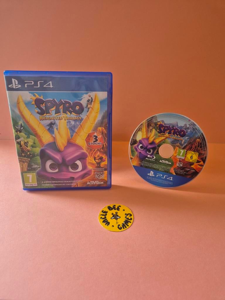 Spyro Reignited Trilogy, Spelcomputers en Games, Games | Sony PlayStation 4, Support@activision.com, Activision, 1 speler, Zo goed als nieuw