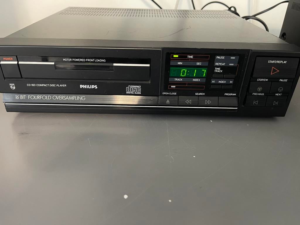 Philips CD160 Compact Disc Player, Audio, Tv en Foto, Cd-spelers, Ophalen, Zo goed als nieuw, Philips
