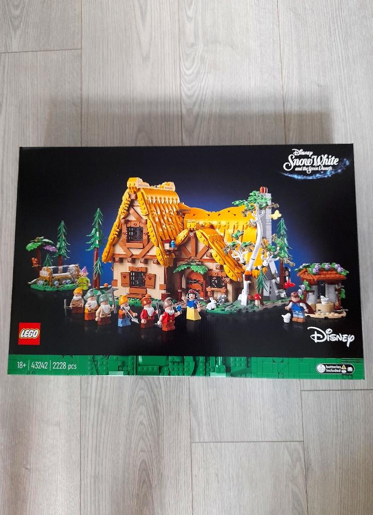 Lego set 43242 Disney Snow White Sneeuwwitje * NIEUW *, Ophalen of Verzenden, Nieuw, Complete set, Lego
