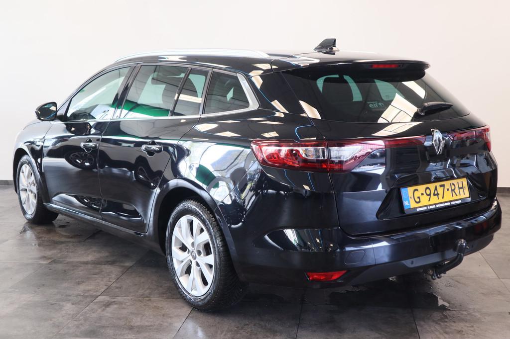 Renault Mégane Estate 1.3 TCe Limited Navigatie CruiseContr, Stof, Gebruikt, 4 cilinders, Zwart