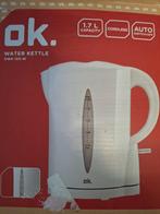 OK. Waterkoker OWK 103-W - 1.7L Draadloos, Witgoed en Apparatuur, 1 tot 2 liter, Ophalen of Verzenden, Nieuw, Draadloos