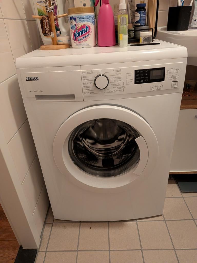 Zanussi wasmachine ZWFN145, Witgoed en Apparatuur, Wasmachines, Ophalen, Gebruikt, 1200 tot 1600 toeren, 85 tot 90 cm