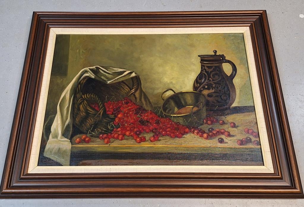 Olie schilderij van Cees Verbeek, Ophalen