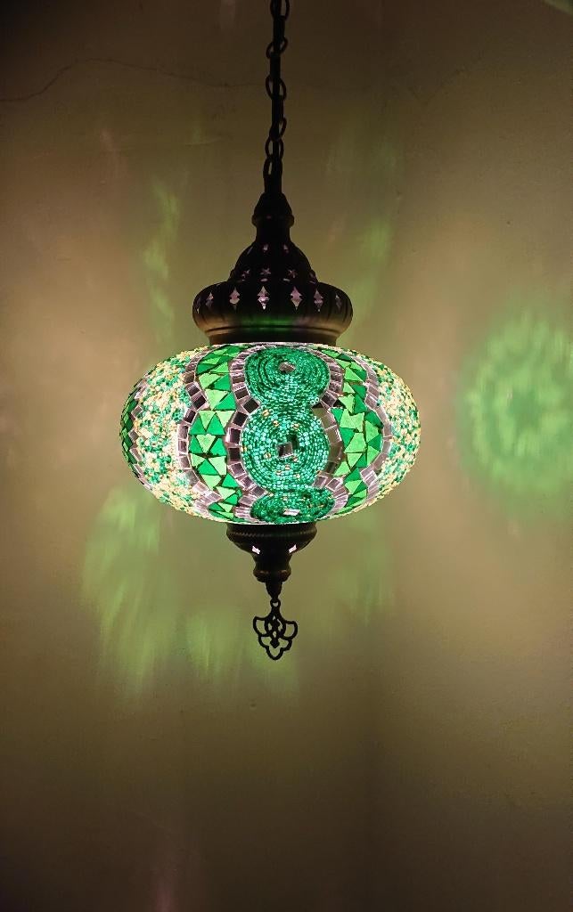 Diverse Oosters Arabische Boho glasmozaiek hanglamp lamp BXL, Oosters Arabisch 1001nacht Boho Ibiza Marrakech Marokkaans Turks