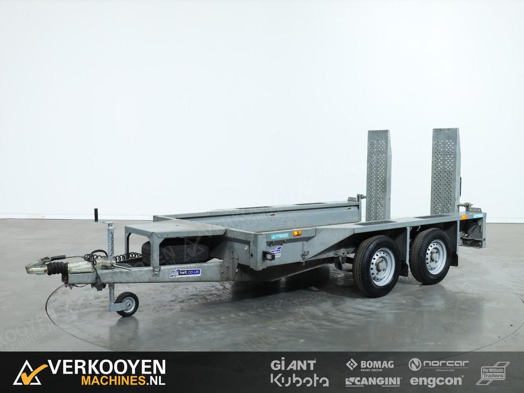 2022 Ifor Williams GX105 Skids VT36 Machinetransporter, Auto's, Overige kleuren, Overige brandstoffen, Origineel Nederlands, Bedrijf