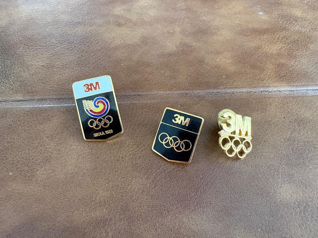 Speldjes sponsoring olympische spelen 3M, Ophalen, Nieuw, Merk, Speldje of Pin