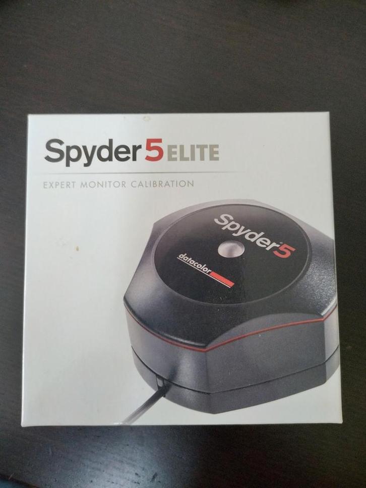 Datacolor Spyder 5 ELITE Monitor Kalibratie Tool, Computers en Software, Monitoren, Zo goed als nieuw, Ophalen of Verzenden