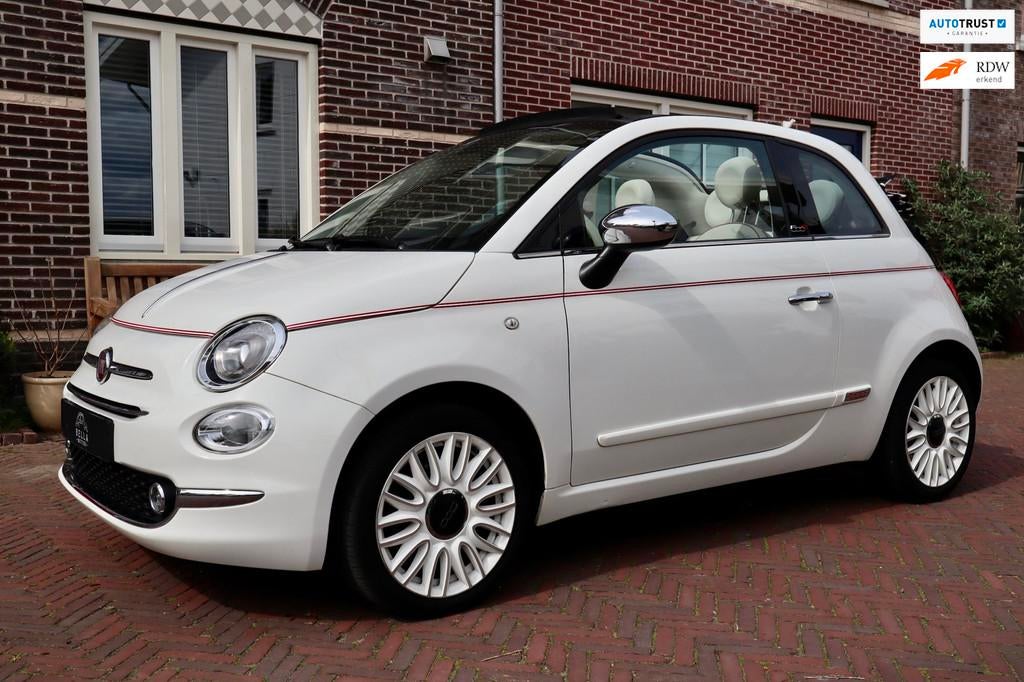 Fiat 500C 1.2 DolceVita | Cabrio | CarPlay | Digitale cockpi, Voorwielaandrijving, Gebruikt, 4 cilinders, 4 stoelen