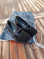 dansschoenen maat 39 met elastiek, Ophalen, Zwart, Dansschoenen, Gedragen