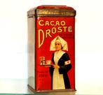 Droste Haarlem Cacao Rood Kruisje Blik, Ophalen of Verzenden, Gebruikt, Overige, Droste