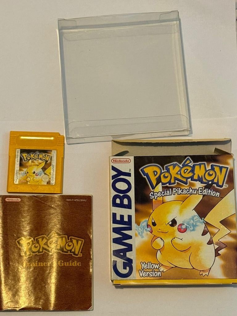 Pokémon Yellow Version - Special Pikachu Edition Game Boy, Nintendo, Gebruikt, Nintendo of Europe GmbH, Goldsteinstr. 235, 60528 Frankfurt am Main, Germany