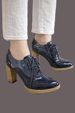 NeroGiardini lakleren veterschoenen maat 37, Zwart, Ophalen of Verzenden, Zo goed als nieuw, Schoenen met hoge hakken