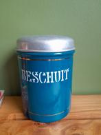 Vintage Petrol Beschuitbus met BK letters, Ophalen of Verzenden