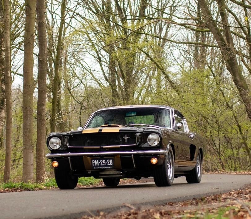 Ford mustang Fastback 1965 Hertz tribute, 4 stoelen, Zwart, Bedrijf, Mustang