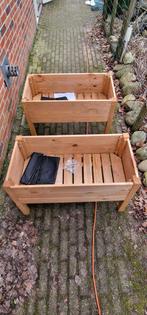 2 kweekbakken. Nieuw., Tuin en Terras, Bloembakken en Plantenbakken, Ophalen, Minder dan 30 cm, Rond, Nieuw