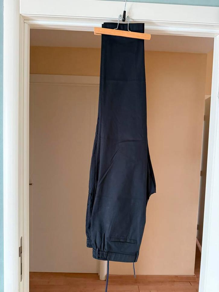 Mr Marvis The Blackjacks broek - Maat M, Kleding | Heren, Broeken en Pantalons, Zo goed als nieuw, Maat 48/50 (M), Zwart, Ophalen of Verzenden