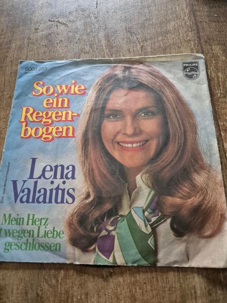 Lena valaitis  so wie ein regenbogen, Ophalen of Verzenden, Gebruikt, Overige formaten, Levenslied of Smartlap