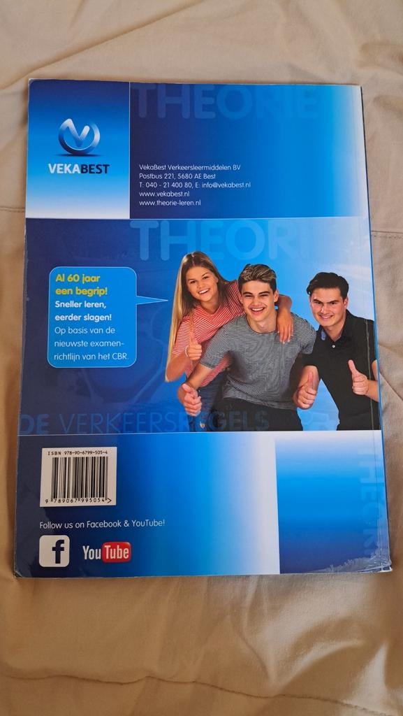VekaBest Autorijbewijs Theorieboek B - Nieuwste Editie, Ophalen of Verzenden, Nieuw