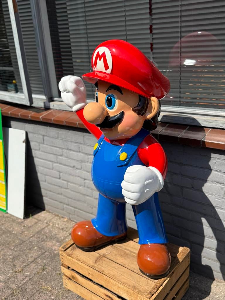 Grote Mario Bros. Beeld - Perfect voor Gamers & Verzamelaars, Verzamelen, Poppetjes en Figuurtjes, Ophalen, ., Zo goed als nieuw
