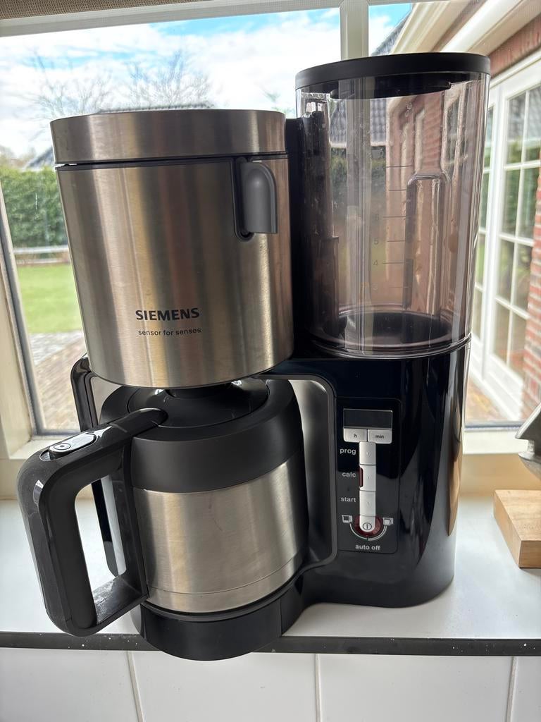 Siemens koffiezetapparaat, Afneembaar waterreservoir, Gebruikt, Koffiemachine, Gemalen koffie